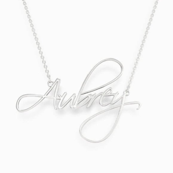 Custom Cursive Name Necklace Women Fashion - Picture 3 of 6